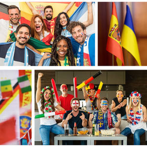 Drapeau de table personnalisé <span class=keywords><strong>Coupe</strong></span> <span class=keywords><strong>du</strong></span> <span class=keywords><strong>monde</strong></span> de football 2026, drapeau de table de luxe américain, mât et base en métal doré, drapeau de bureau pour le bureau et les événements - Product Image 6