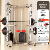 PJ Sports équipement de fitness de gymnastique à domicile formateur complet ménage petit oiseau Squat banc Squat Rack