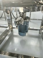 Machine d'émulsification sous vide de type fixe Xinyou 1000L 2000L, mélangeur pour cosmétiques, lotions, crèmes, gel capillaire