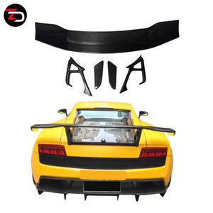 Offre Spéciale En Fiber De Carbone Aileron Arrière Pour Lamborghini <span class=keywords><strong>Gallardo</strong></span> LP550 LP560 LP570 COUPÉ Spyder <span class=keywords><strong>2004</strong></span> à 2016 - Product Image 1
