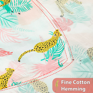 Chăn bông 100% <span class=keywords><strong>cotton</strong></span> trơn màu cho bé trai và bé gái, chất liệu muslin mềm mại cao cấp, chăn quấn bé - Product Image 4