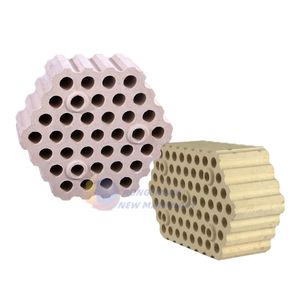 Ladrillos refractarios de sílice de ladrillos de comprobador de silicona de alta densidad a granel <span class=keywords><strong>con</strong></span> <span class=keywords><strong>agujeros</strong></span> para horno - Product Image 4