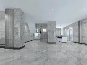 Natürliche Marmorplatten Grauer Marmor Fischs chlund grauer Marmor Große Platten für die Innenausstattung Design Style Modern Application Hotel