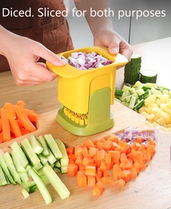 Wholesale Wholesale New Design Kitchen Potato Dicer Household Handle Multifunctional <b>Fruit</b> and <b>Vegetable</b> Shredder - Product Image 2