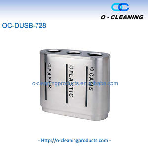 O-Cleaning Home Indoor <span class=keywords><strong>4</strong></span> <span class=keywords><strong>compartimentos</strong></span> de acero inoxidable clasificado <span class=keywords><strong>cubo</strong></span> de <span class=keywords><strong>basura</strong></span> de cocina <span class=keywords><strong>cubo</strong></span> de <span class=keywords><strong>basura</strong></span> de reciclaje con <span class=keywords><strong>cubo</strong></span> extraíble - Product Image 5