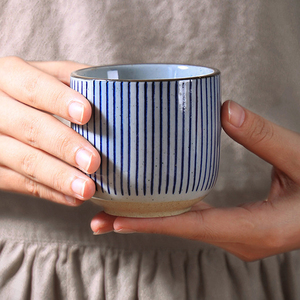 Creative Japanese Coarse <strong>Handmade</strong> <strong>Pottery</strong> Tea Cup 200ml Capacity Retro Design Eco-Friendly Mugs for Coffee or Drinks - Product Image 6
