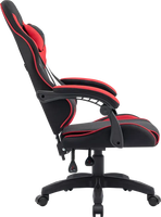 Chaise de Gaming Informatique Pivotante à 360° de Haute Qualité avec Accoudoirs Inclinables à Liaison en Fer, Économique pour Bureau à Domicile, Synthétique Traditionnelle