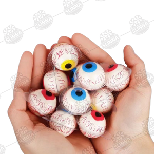 Gomitas Dulces de 10g con Relleno de Mermelada, Gomitas de Fresa, <span class=keywords><strong>Precio</strong></span> de Fábrica, Venta al por Mayor de Golosinas - Product Image 2