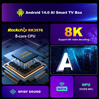 Nuevo TV Box Inteligente H96 Max M9 RK3576 de Cuatro Núcleos 2026, Reproductor Multimedia 8K HDR, Compatible con Android 14 y Resolución 8K