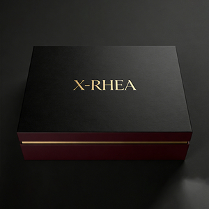 Empaque Rígido <span class=keywords><strong>de</strong></span> Alta Gama con Logotipo en Relieve Dorado, Esquinas Brillantes, Empaque Personalizado <span class=keywords><strong>de</strong></span> Dos Piezas para Cuidado <span class=keywords><strong>de</strong></span> la Piel, con Asa para Hombro/Cuello - Product Image 3