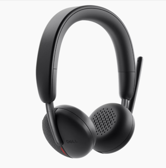 For Dell Pro WL3024 Wireless Headset With AI-based Noise Cancellation Microphone for Laptops and Desktops