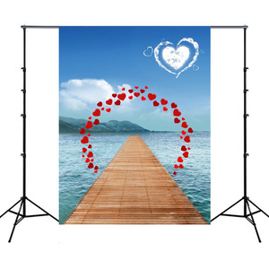 Sfondo per Foto 150x210cm in Poliestere Vinilico con Stampa Digitale 3D di <span class=keywords><strong>Paesaggio</strong></span> Marino, Sfondo per Servizi Fotografici e Decorazioni per Feste - Product Image 3