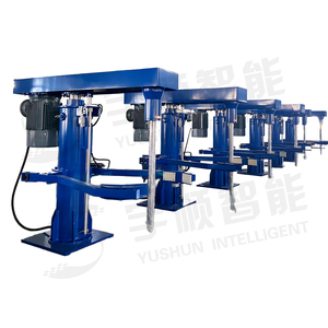 Máquina de dispersión de pintura de emulsión de 30KW Dissolver de alta velocidad Máquina mezcladora de pintura dispersora de alta velocidad de elevación hidráulica - Product Image 3
