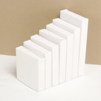 Boîte blanche en gros, boîte en papier blanc, petite boîte universelle en papier blanc, boîte en carton blanc, boîte à double insert