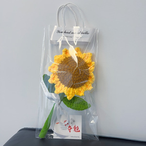 Ramo de Girasoles de Ganchillo Hecho a Mano Creativo 2025, Regalos de Graduación Personalizados para Estudiantes - Product Image 6