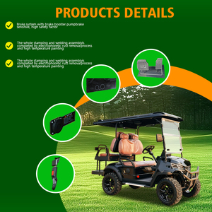 Tarion 60V Xe golf điện/UTV 4 chỗ 30-50km/h tốc độ CE/GCC chứng nhận phanh đĩa trước off-road - Product Image 4