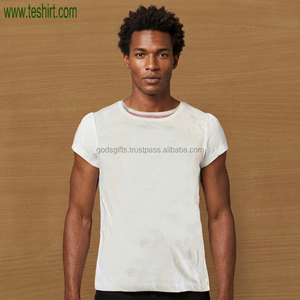 Venta directa de fábrica Tirupur Alibaba Gold Proveedor India Tri-Blend OEM Hombres Tallas grandes Camiseta Diseño fresco Sublimación 3D Online - Product Image 3