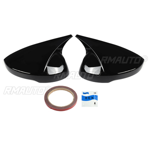 ฝาครอบกระจกมองข้างรถยนต์สีดำเงา/ลายคาร์บอนไฟเบอร์ สำหรับ Honda Civic รุ่นที่ 11 ปี 2021-2023 - Product Image 3