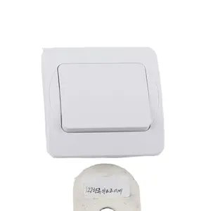 Hot Selling 10A 250V Electrical Mounted Type Wall Switch With Light Simple Switch