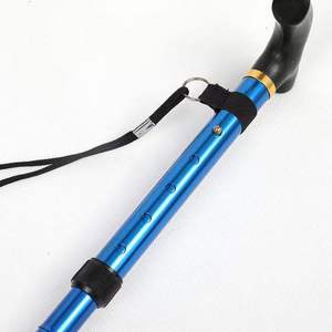 Bâtons de trekking en alliage d'aluminium, pliables, télescopiques, ultralégers, quatre sections, pour trail running, randonnée, bâtons de marche en plein air - Product Image 2