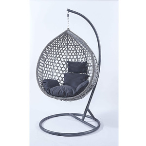 2 Person Metal <strong>Garden</strong> <strong>Chairs</strong> Hanging Swing Outdoor Modern Traditional <strong>UK</strong> European Open Xxl Double Seat White <strong>Egg</strong> <strong>Chair</strong> - Product Image 2