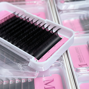 Extension ciglia professionali 0.07 <span class=keywords><strong>C</strong></span>/D Curl, nere naturali coreane, effetto Camelia, con ventola automatica, per saloni, all'ingrosso - Product Image 3
