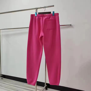 Venta al por mayor de ropa de calle personalizada de los hombres pantalones de chándal de calidad superior 100% algodón Puff impresión pantalones pesados para los hombres - Product Image 2