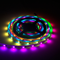 LC8806 Bande LED numérique adhésive Bande LED flexible alimentée par USB 5050RGBW Rétroéclairage pour moniteur TV