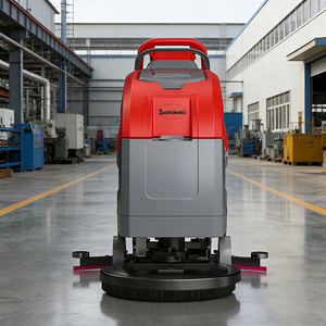 Factory Customized Warehouse Commercial Floor Washing Cleaning <b>Machine</b> <b>Walk</b> Behind Floor Scrubber High Efficiency Cleaning Clean - Product Image 4