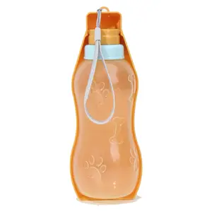 Garrafa de água para animais de estimação, copo portátil para beber água, dispensador para cães e gatos, ideal para viagens ao ar livre, fabricante de suco para animais de estimação