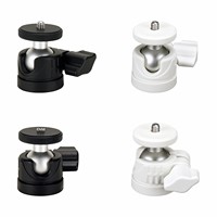 Mini support sphérique compact en plastique à faible centre de gravité pour diffusion en direct avec rotule à vis 1/4 pouce – Fabriqué en Chine
