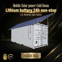 Kontainer Cold Room 20ft 40ft yang Dapat Disesuaikan, Penyimpanan Beku Cepat, Cold Room Storage Dijual
