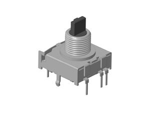 Interrupteur rotatif RS1705, interrupteur à 5 positions, 17 mm - Product Image 3