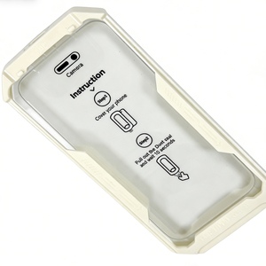 Protection d'écran en verre trempé personnalisée en gros, tendance du moment, pour la série iPhone avec applicateur, directement de l'usine OEM - Product Image 2