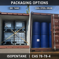 Isopentane CAS 78-78-4 99% Agent de gonflage Composant de mélange pour mélange de CP Pentane Remplacement du HCFC-141b Approvisionnement en vrac