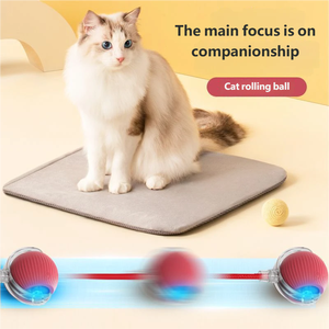 Vente flash : Balles intelligentes pour chats, jouets électriques pour animaux de compagnie, balles interactives à queue rapide, jouets interactifs et de mouvement pour chats - Product Image 2