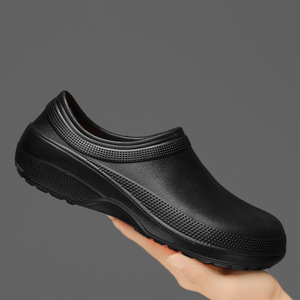 Wholesale Summer Lightweight EVA Platform Thick <b>Soled</b> <b>Soft</b> Anti-Slip Open Toe Bathroom Outdoor Men Slippers - Product Image 1