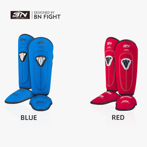 BN parastinchi per bambini giovani pesi leggeri boxe Kickboxing Muay Thai protezione da allenamento parastinchi per il pugilato - Product Image 2