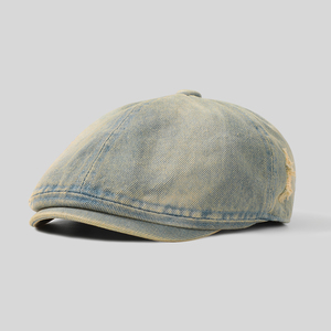 Casquette de vélo tendance unisexe homme femme, béret <span class=keywords><strong>vintage</strong></span> d'extérieur, chapeau de cowboy - Product Image 2