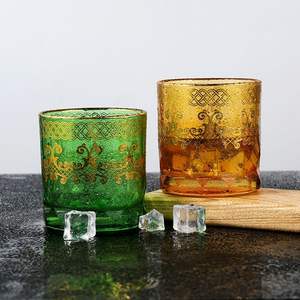 Bán Buôn Chất Lượng Cao Barware Thả Xoay Pha Lê Whiskey Cốc Thủy Tinh Whiskey Tumbler Biểu Tượng Tùy Chỉnh <span class=keywords><strong>Whisky</strong></span> Kính Cho Bán - Product Image 3
