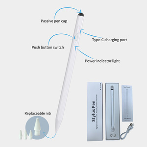 Miễn phí 4 bút tip 10-14h sử dụng thời gian hoạt động bút stylus cộng với thụ động hỗ trợ nghiêng nhạy cảm vẽ và vô tình cảm ứng phòng ngừa - Product Image 1