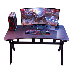 G7 שולחן משחקים ארגונומי שולחן מחשב עם קצה מעוגל הבית משרד מט מרקם עבור-ספורט אלקטרוני - Product Image 1