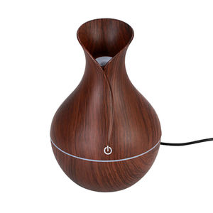 Wood Grain Aroma Diffuser USB Humidifier 2-8 Hour <b>Timer</b> Home Use - Product Image 3