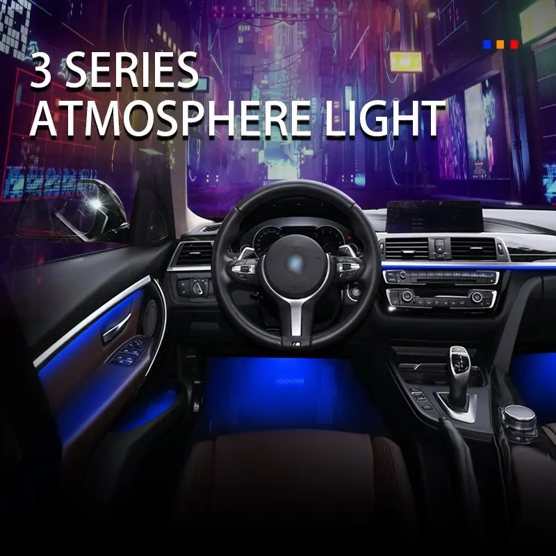Fabrika fiyat dekoratif Led ortam işığı kayıpsız yedek araba ortam lambası BMW 3 serisi F30 F31 F34 F35 2012-2019