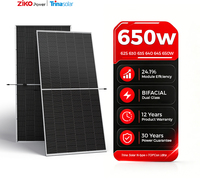 Module Trinasolar TSM-NEG19RC.20 625-650W N-type I-TOPCon Ultra BIFACIAL DUAL Glass MONOCRYSTALLINE pour la maison/l'industrie