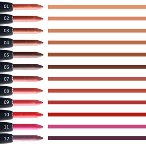 <span class=keywords><strong>Crayon</strong></span> à lèvres crémeux imperméable à l'eau de maquillage <span class=keywords><strong>permanent</strong></span> <span class=keywords><strong>Crayon</strong></span> à lèvres crémeux au design de mode - Product Image 6