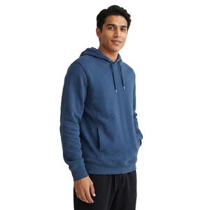 Sweat-shirt et hoodie d'hiver brodés pour hommes, couleurs et tailles personnalisées, design uni bicolore, prix de gros - Product Image 1