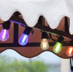 <span class=keywords><strong>Guirlande</strong></span> lumineuse de patio, globe blanc chaud, ampoules vintage transparentes, 48 pieds, <span class=keywords><strong>guirlande</strong></span> de jardin, fête, festoon, décoration, <span class=keywords><strong>guirlande</strong></span> lumineuse - Product Image 5