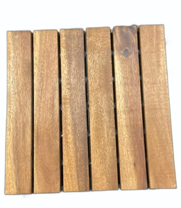 Dalles de terrasse en bois à emboîtement (30x30cm DIY) - Product Image 3