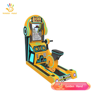 Máquina de Videojuegos Arcade de Carreras de Bicicletas, Operada con Monedas, de Metal y Plástico, para Niños, con Soporte en Inglés, Japonés/Español - Product Image 2